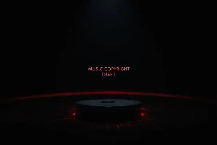 音乐版权乱象：某平台盗用原创歌曲证据链完整 - 吃瓜黑料抖音实锤配图